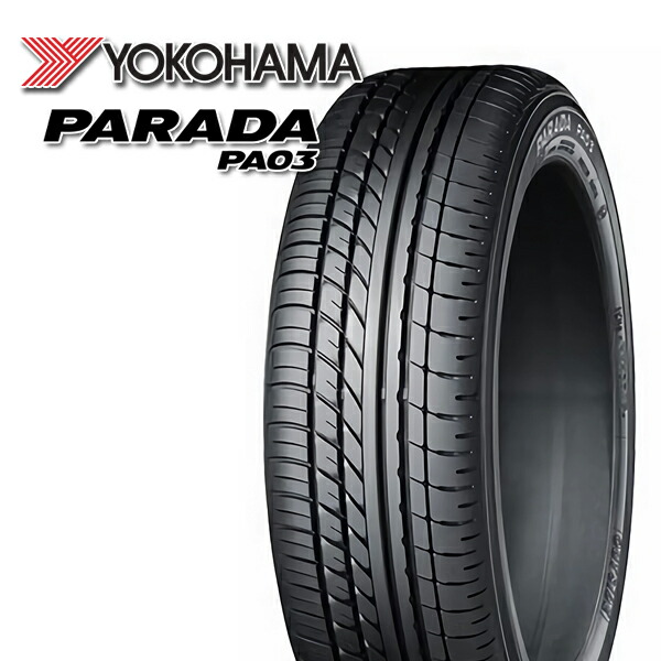 ヨコハマ パラダ PA03 165/55R14 C 95/93N  新品 サマータイヤ 4本セット
