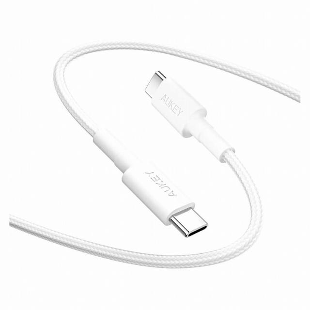 オーキー ケーブル Impulse Series[USB Type-C to Type-C]60W 1m ホワイト CB-CC15-WT(代引不可)