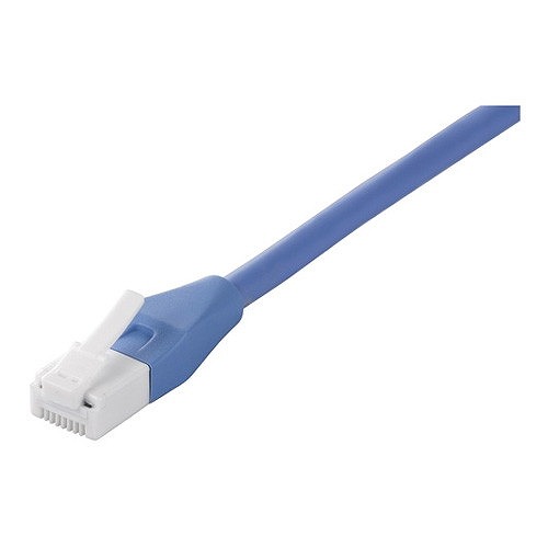 BUFFALO Cat6A ツメの折れないLANケーブル 標準 ストレート 40m ブルー BSLS6ANU400BL(代引不可)【送料無料】の通販は