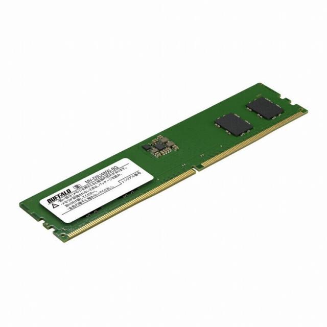 バッファロー 法人向け PC5-4800対応 288ピン U-DIMM 8GB MV-D5U4800-8G(代引不可)【送料無料】の通販は 8,393円