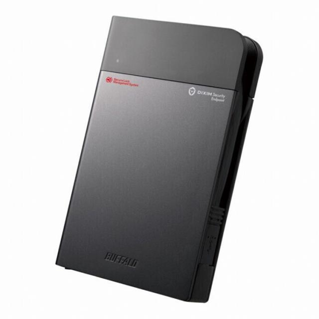 バッファロー 法人向け 強制暗号化 ウイルスチェック 耐衝撃ポータブルSSD 1TB SSDS-PZ1.0EV(代引不可)【送料無料】の通販は 25,674円