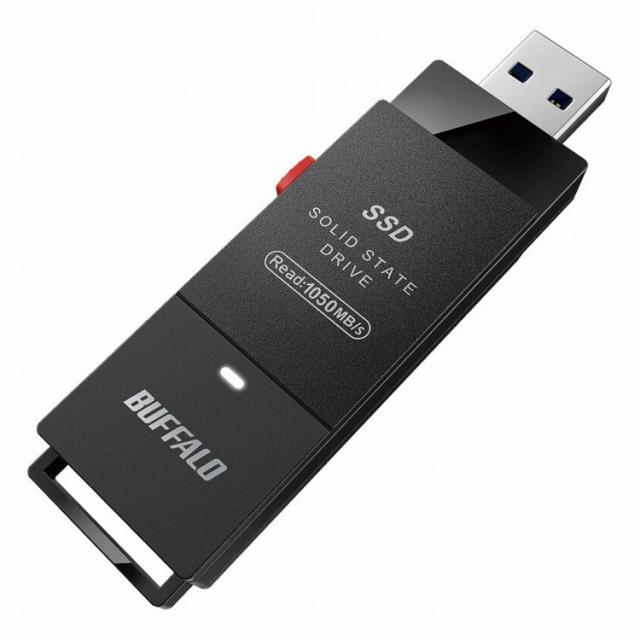 アイオーデータ USB3.2 Gen2対応 ポータブルSSD 1TB SSPA-USC1K 1台