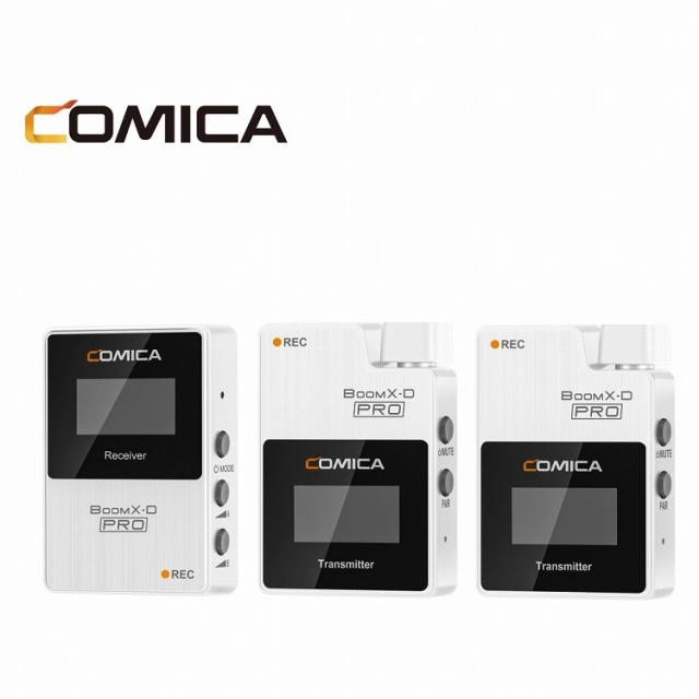 COMICA COMICA BoomX-D PRO D2 ワイヤレスマイク(ホワイト) BOOMX-DPROD2W(代引不可)【送料無料】の通販は