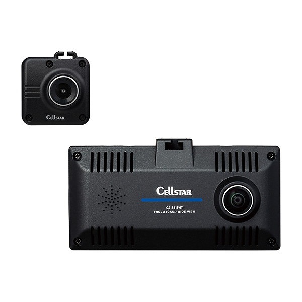 セルスター工業 ドライブレコーダー CS-361FHT(代引不可)【送料無料】の通販は