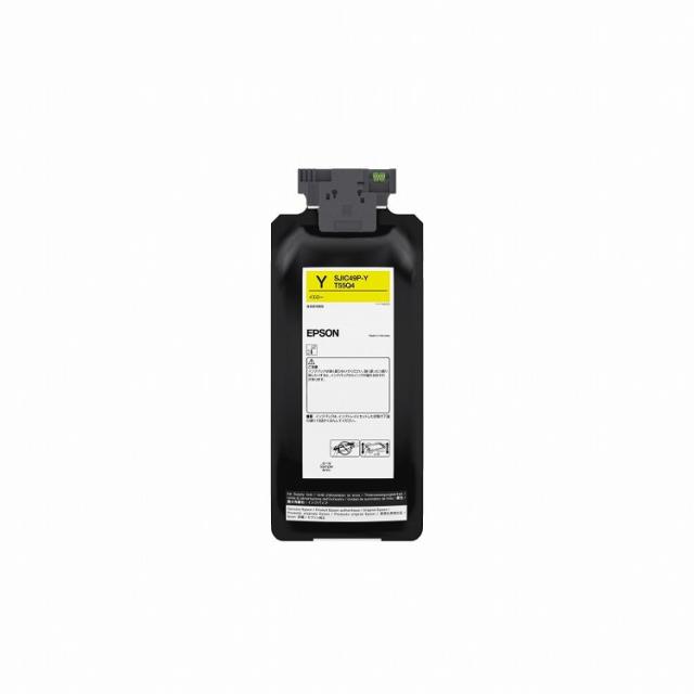 エプソン CW-C8020M/G用 インクパック/480ml(イエロー) SJIC49P-Y(代引不可)【送料無料】