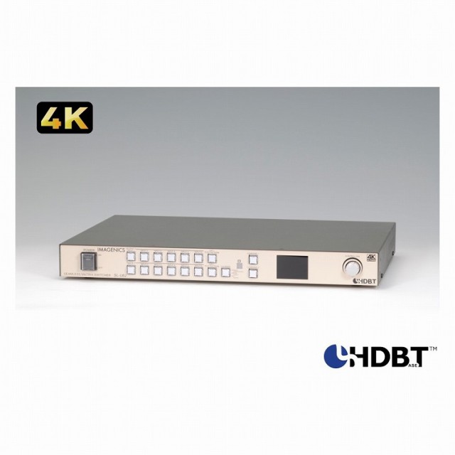 イメージニクス 4K マルチシグナル対応シームレスマトリックススイッチャー SL-U62(代引不可)【送料無料】の通販は