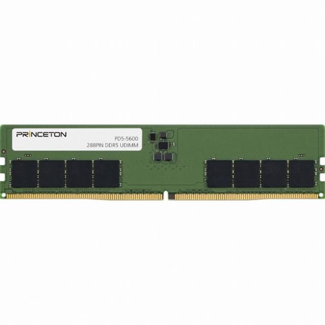 プリンストン 32GB DDR5-5600 288PIN UDIMM PD5-5600-32G(代引不可)【送料無料】の通販は