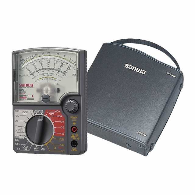 三和電気計器 アナログマルチテスタ SP21/C(代引不可)【送料無料】の通販は