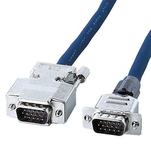 サンワサプライ CRT複合同軸ケーブル 5m KB-CHD155N(代引不可)【送料無料】の通販は