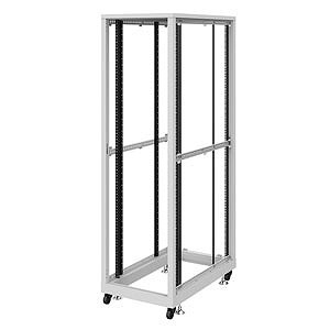 サンワサプライ (別途送料)19インチサーバーラック パネルなし(42U)W600xD1000xH2088mm ライトグレー CP-SVN4210NPGYN(代引不可)【送料無料】