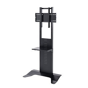 サンワサプライ 32~65インチ対応 壁寄せ液晶ディスプレイスタンド CR-PL33BK(代引不可)【送料無料】の通販は