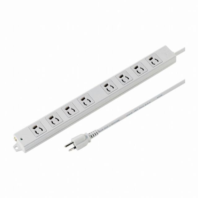 サンワサプライ 工事物件タップ TAP-KS8-3(代引不可)【送料無料】の通販は 5,742円