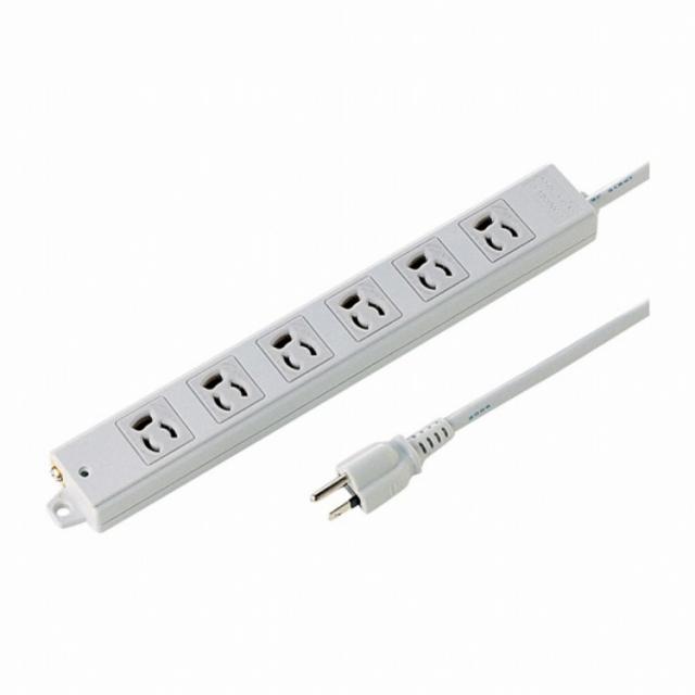 サンワサプライ 工事物件タップ TAP-KS6-1(代引不可)【送料無料】の通販は