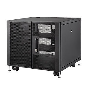 サンワサプライ 小型19インチマウントボックス(9U D600) CP-SVCBOX5BK(代引不可)【送料無料】