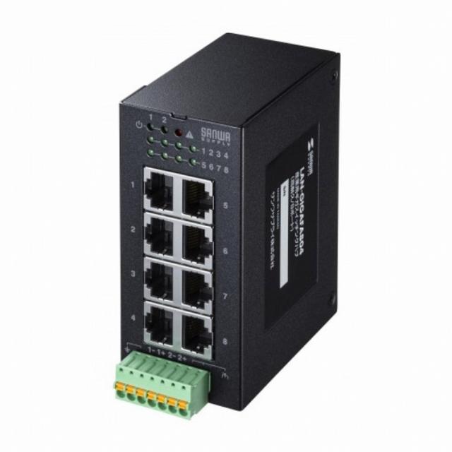 StarTech.com 5ポート産業用スイッチングハブ DINレールに取付け可能 IES5102 イーサネットスイッチ／アンマネージド／5ポート／産業用／10⁄100Mbps／DINレール 壁面取付け対応／GbEスイッチングハブ