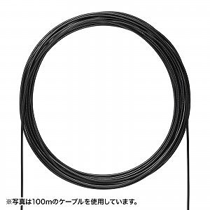 サンワサプライ 屋外用防水カテゴリ6A LANケーブルのみ KB-T6AWP-CB300BK(代引不可)【送料無料】の通販は