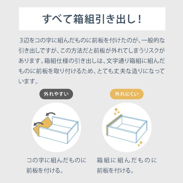 一生紀 学習机 3点セット ECTO 学習デスク デスクセット 勉強机+上棚+ワゴン リビング学習 デスクワゴン アルダー無垢材 ツートーン 天然木 新学期 1年生 入学祝い エクト ISSEIKI(代引不可)【送料無料】_19