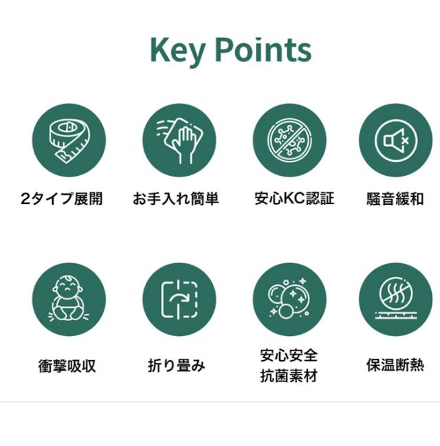 プレイマット4つ折り 2枚セット 120×160 折りたたみ ベビー 120 160 赤ちゃん 子供 プレイマット おしゃれ キッズ 防音 キッズマット ベビーマット マット クッションマット フロアマット(代引不可)【送料無料】の通販は