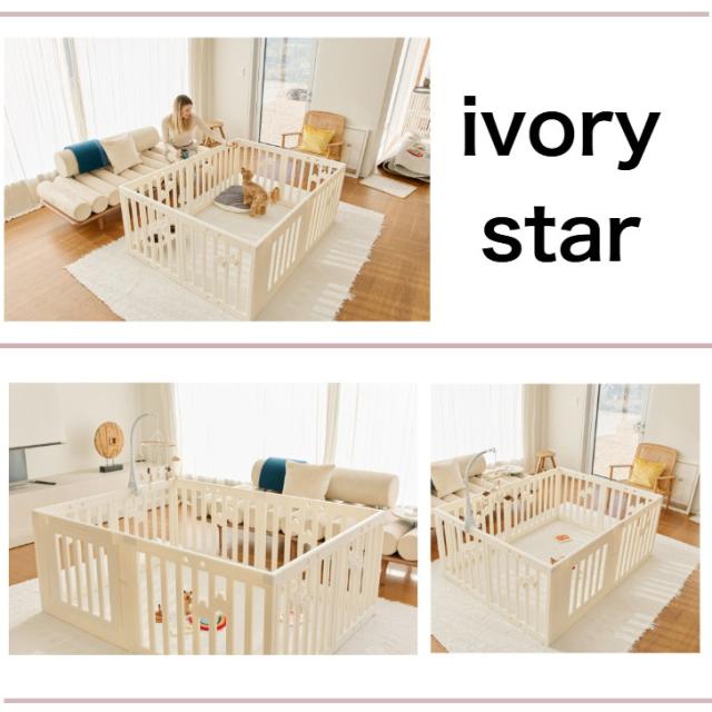 cocozari star ハイタイプ ペットサークル 7枚仕切りタイプ 160×60 ペット 室内 ペットゲージ サークル 室内サークル 犬 猫 シンプル おしゃれ 組立(代引不可)【送料無料】_10
