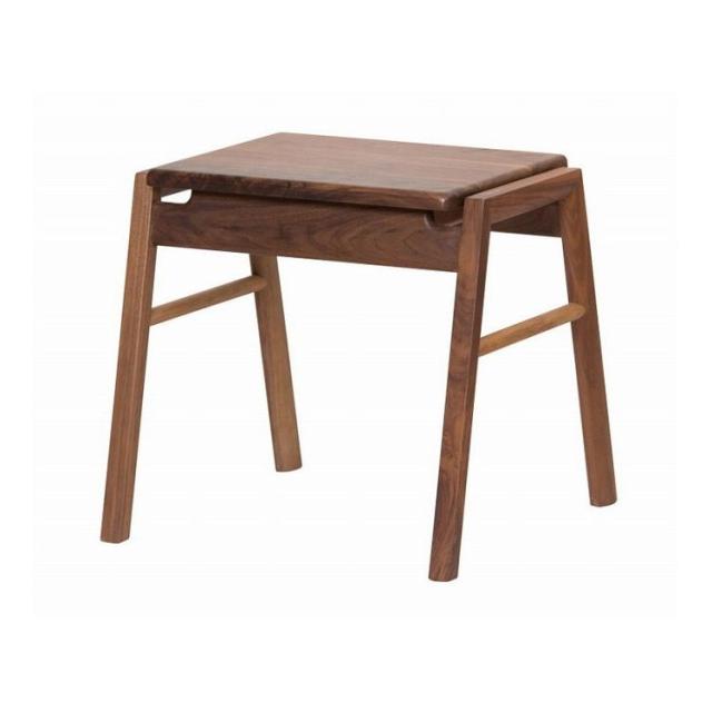Latree(ラトレ) +ONE STOOLシリーズ 無垢のスツール 3 ウォールナット材 木製 高級感 飛騨家具 株式会社HIDAKAGU【送料無料】_5