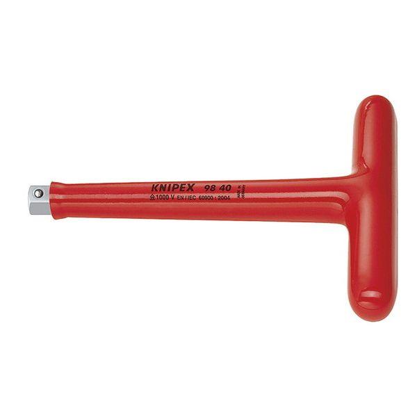 KNIPEX(クニペックス) 9840 (1/2SQ)絶縁T型ハンドル 1000V【送料無料】(代引不可)