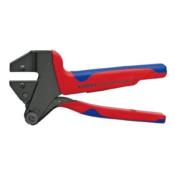 KNIPEX(クニペックス) 9743-200A クリンピングシステムプライヤー 本体のみ【送料無料】(代引不可)