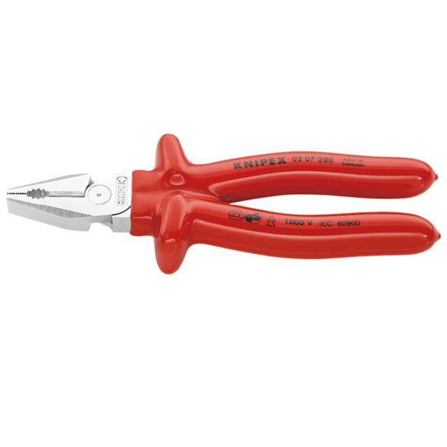 KNIPEX(クニペックス) 0207-200 強力絶縁ペンチ 1000V(代引不可)【送料無料】