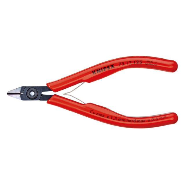 KNIPEX(クニペックス) 7512-125 エレクトロニクスニッパー (#7511-125)(代引不可)【送料無料】