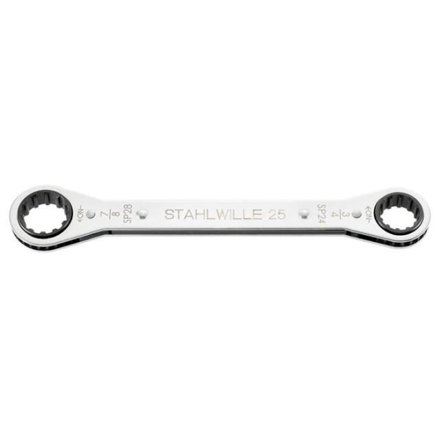 STAHLWILLE(スタビレー) 25ASP-12X14 板ラチェットメガネ スプライン(41571214)(代引不可)【送料無料】