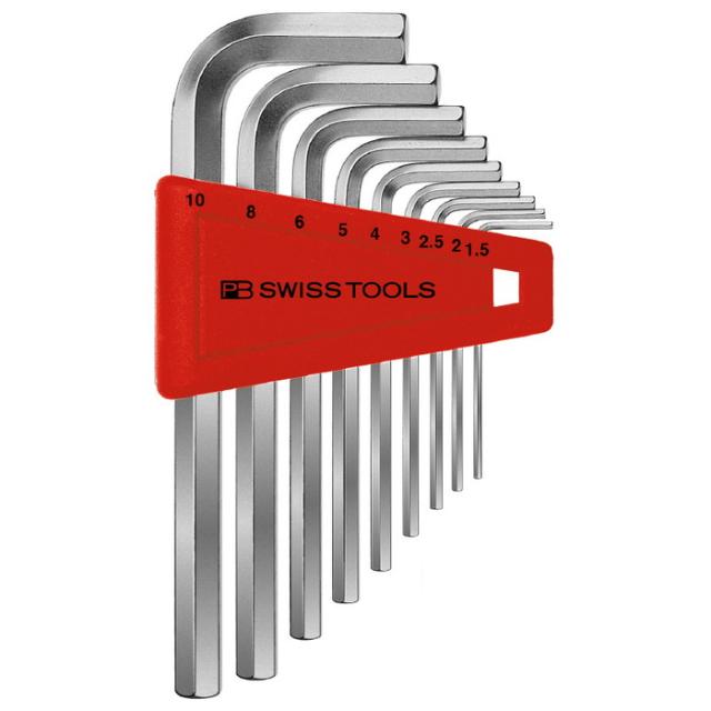 PB SWISS TOOLS PBスイス 210H-10 ホルダー付六角棒レンチセット(パック無し)(代引不可)【送料無料】の通販は
