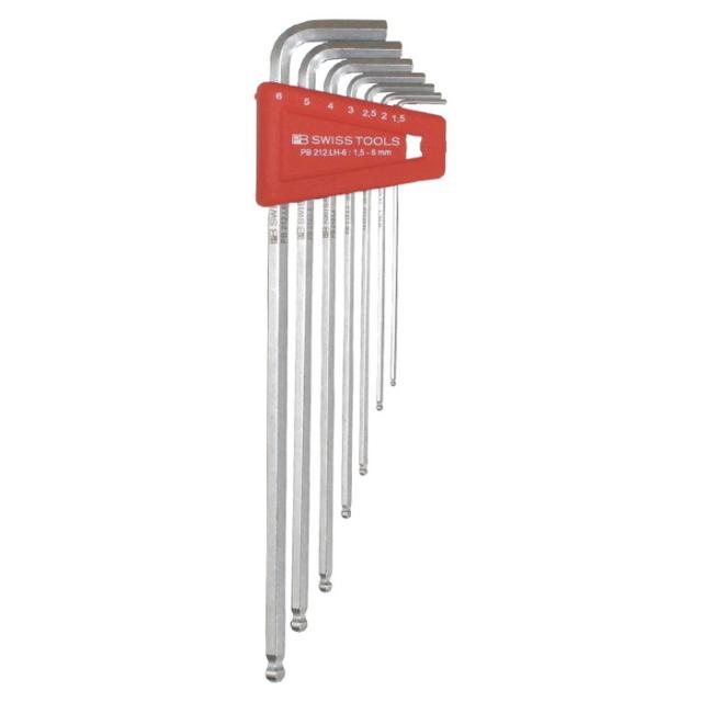 PB SWISS TOOLS PBスイス 212LH-6 ボール付ロング六角レンチセット(パック無し)(代引不可)【送料無料】