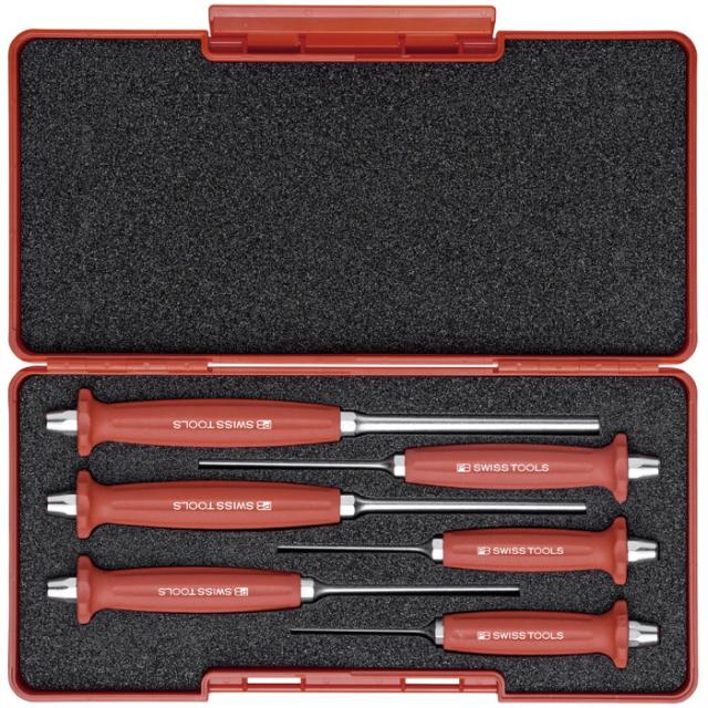 PB SWISS TOOLS PBスイス 758SET ハンドル付平行ピンポンチ BOXセット(代引不可)【送料無料】