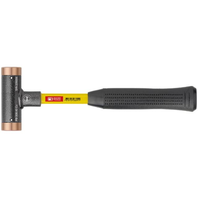PB SWISS TOOLS PBスイス 308-32CU 無反動銅ハンマー (グラスファイバー柄)(代引不可)【送料無料】