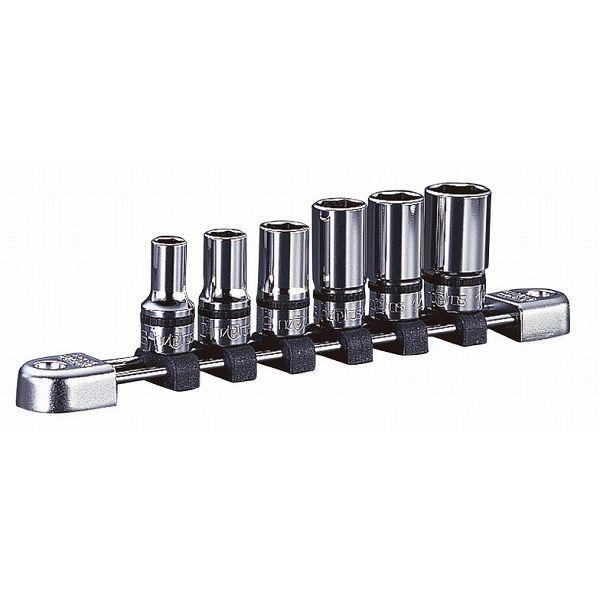 KTCネプロス NTB3M06WA ネプロス・9.5SQ セミディープソケットセット(代引不可)【送料無料】