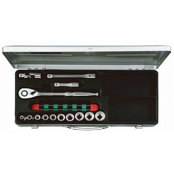 KTC 京都機械工具 TB410X (12.7SQ)ソケットレンチセット(ミリ)(代引不可)【送料無料】