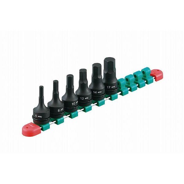 KTC 京都機械工具 TBTP406P (12.7SQ)インパクト用ヘキサゴンレンチセット(代引不可)【送料無料】