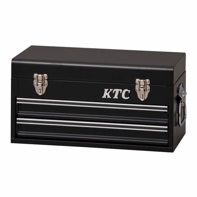KTC 京都機械工具 ナローチェスト 2段2引出し ブラック SKX0102BK(代引不可)【送料無料】の通販は