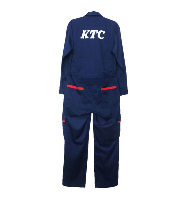 KTC 京都機械工具 KTCつなぎ服 Lサイズ ネイビー YG-257LNV(代引不可)【送料無料】 KTC 京都機械工具 KTCつなぎ服 Lサイズ ネイビー YG-257LNV(代引不可