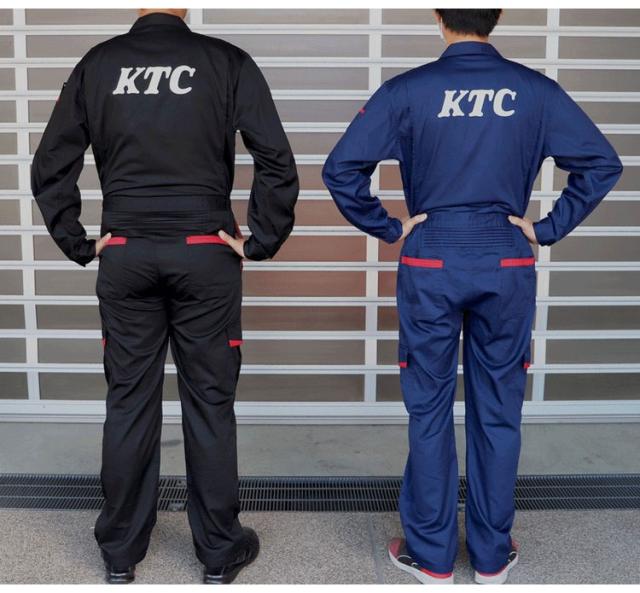 KTC 京都機械工具 KTCつなぎ服 Lサイズ ネイビー YG-257LNV(代引不可