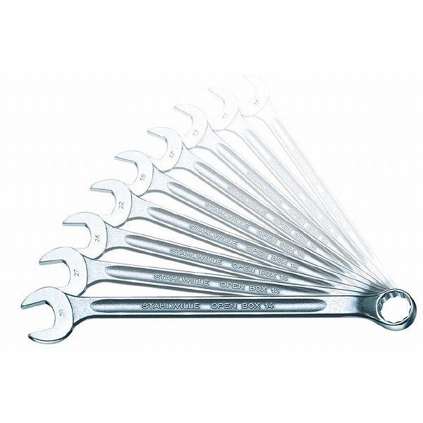 STAHLWILLE スタビレー 14/10KT 片目片口スパナセット【ロング】 【96401007】(代引不可)【送料無料】