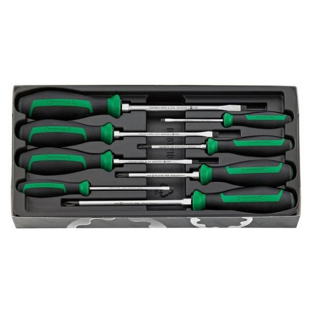 STAHLWILLE スタビレー 4697/8 ドライバーセット 8PC (96469715)(代引不可)【送料無料】