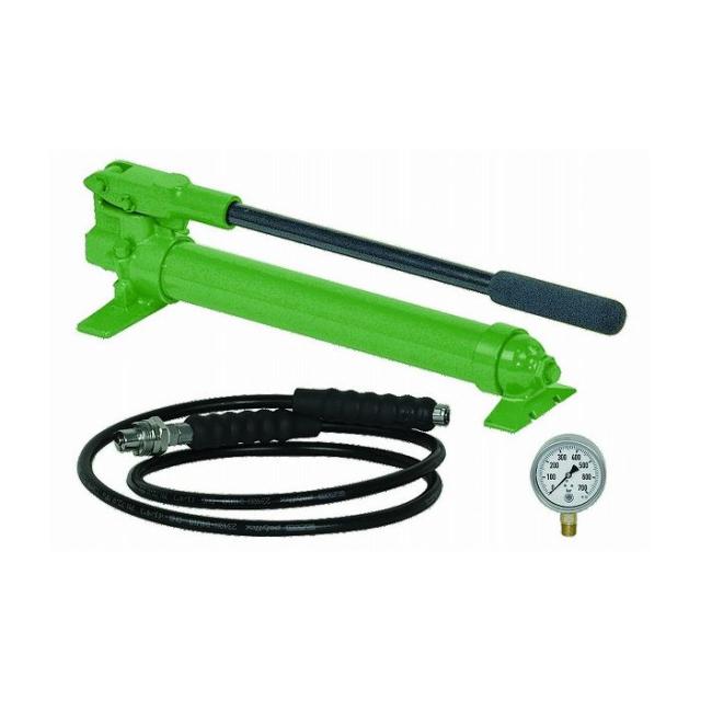 KUKKO クッコ 油圧ハンドポンプ 2Mホースダイヤルゲージセット YHP-325(代引不可)【送料無料】の通販は 108,520円
