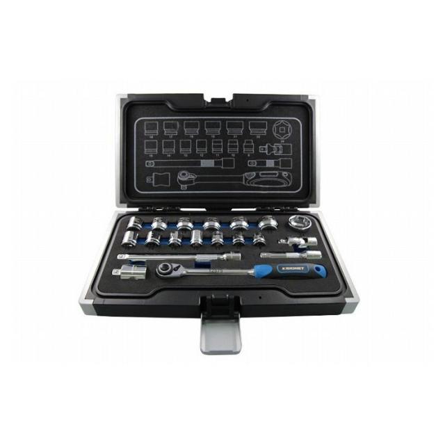 SIGNET シグネット 12134 3/8DR 19PC ショートソケットセット(6角)(代引不可)【送料無料】