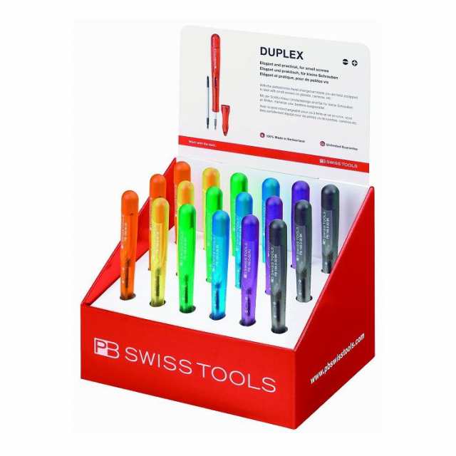 PB SWISS TOOLS ピービ—スイスツールズ レインボー差替ドライバディスプレイセット 168-00POSCOL(代引不可)【送料無料】