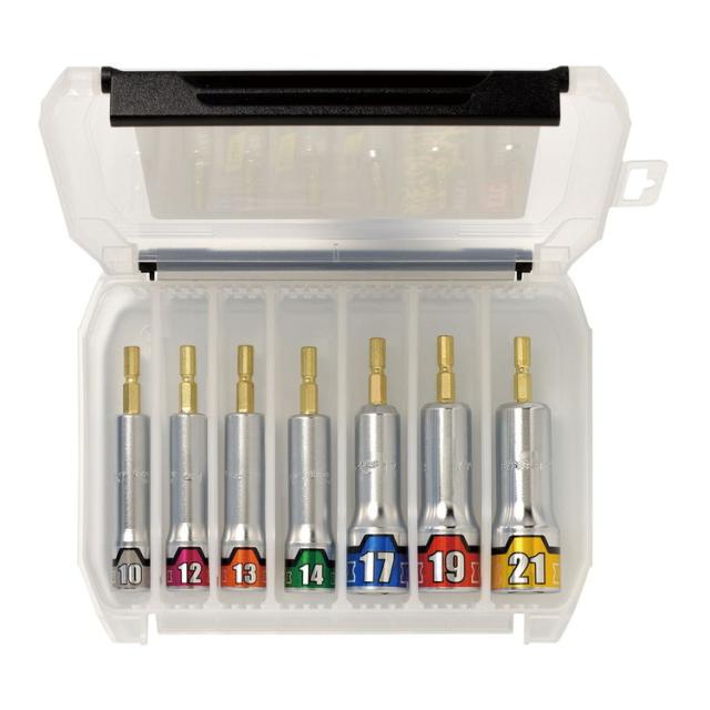 KTC 京都機械工具 7点組 6.35差込 インパクトドライバ用ソケットビットセット 難攻不落 六角形状 TBZP637(代引不可)【送料無料】の通販は