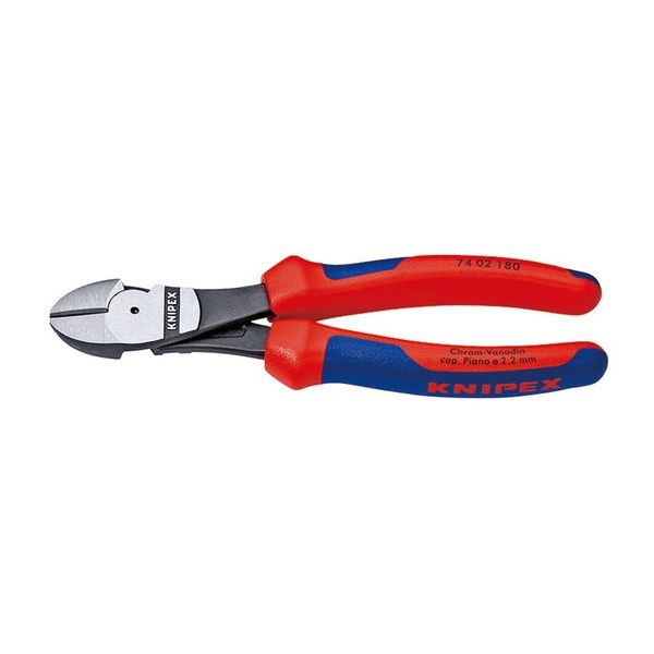 KNIPEX(クニペックス) 7402-140 強力型斜ニッパー(硬線用) (SB)(代引不可)【送料無料】 ニッパ