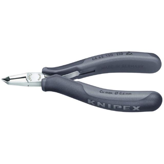 KNIPEX(クニペックス) 6462-120ESD エレクトロニクスエンドカッティングニッパー(代引不可)【送料無料】の通販は 8,317円