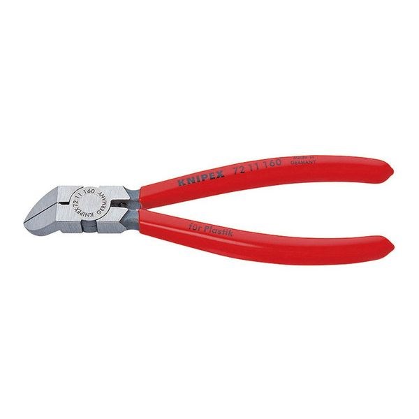 KNIPEX(クニペックス) 7211-160 プラスチック用ニッパー 45?(SB)【送料無料】(代引不可)