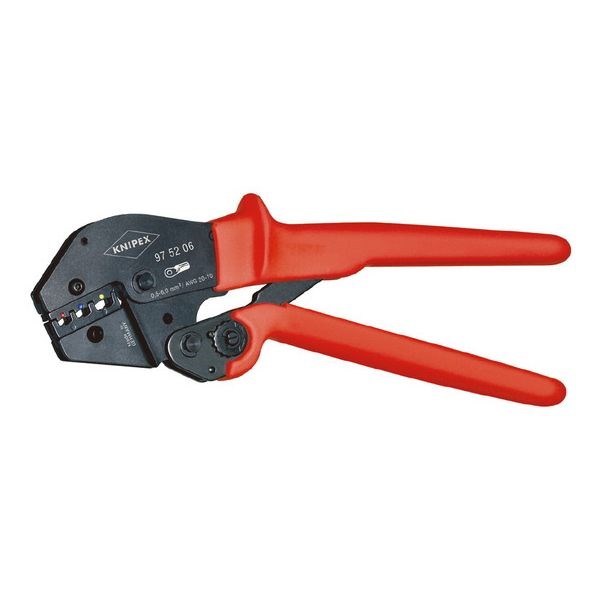 KNIPEX(クニペックス) 9752-06 圧着ペンチ (SB)【送料無料】(代引不可)