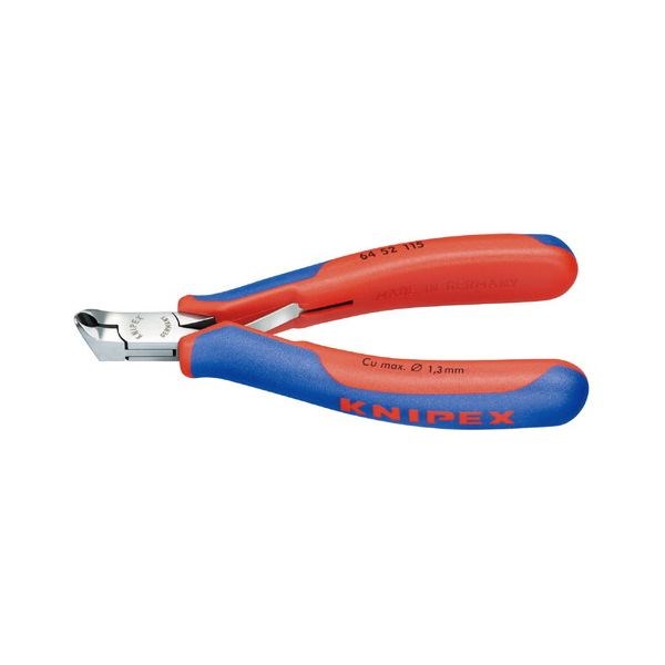 KNIPEX(クニペックス) 6452-115 エレクトロニクスエンドカッティングニッパー【送料無料】(代引不可)